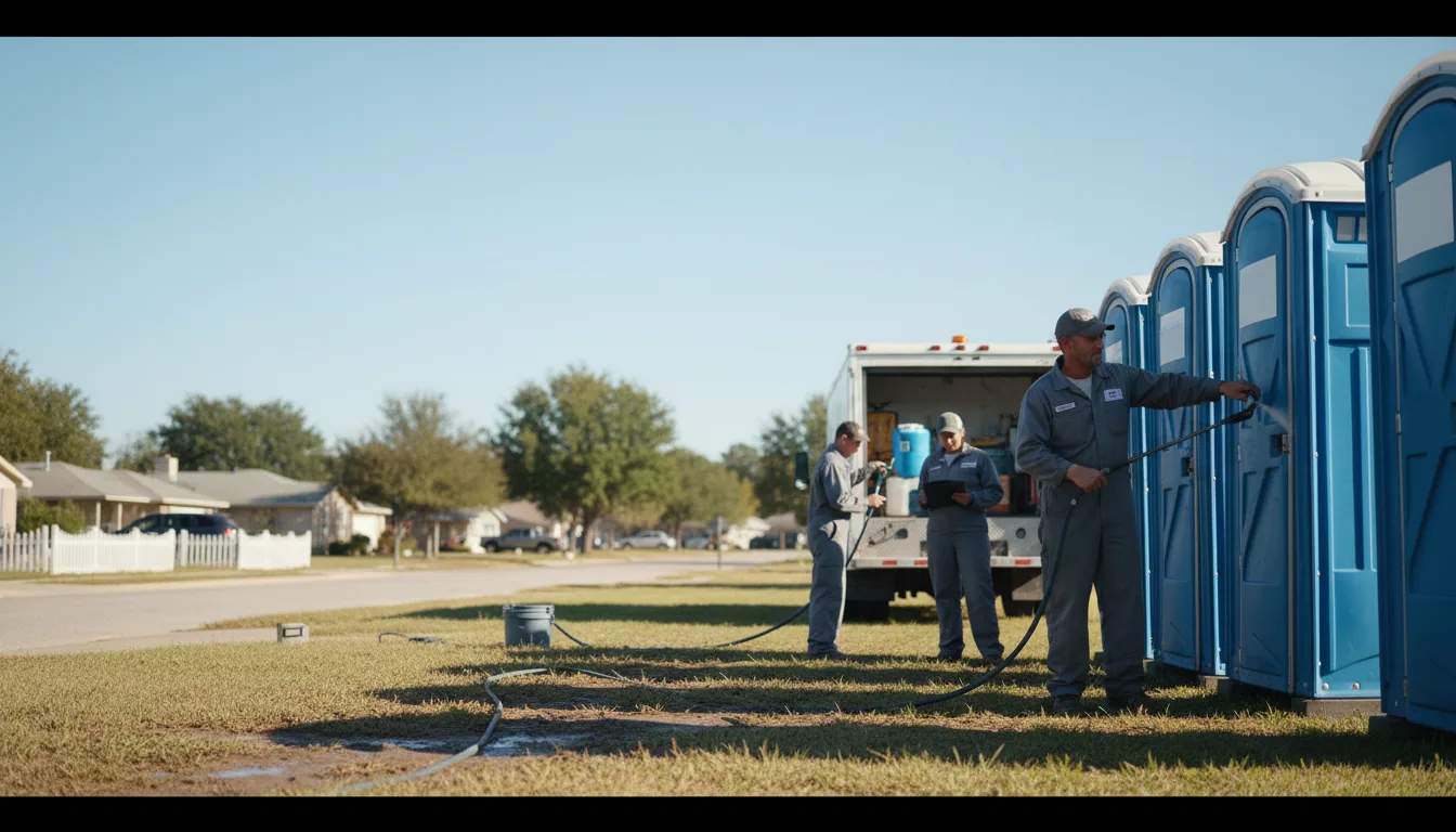 Long-Term Portable Toilet Rental in Pattison, MS near me